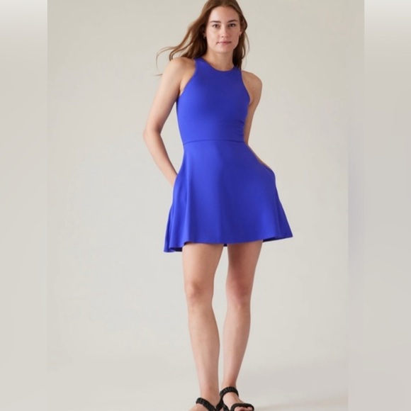 Athleta Dresses & Skirts - NWT ATHLETA CONSCIOUS DRESS SIZE L in LAZURITE BLUE